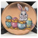 (SC) EASTER BUNNY Treasure Hunt Colorized Proof 1