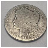 1885 Morgan Silver Dollar 90% Silver