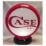 (F) Lighted Plastic Case XX Double Sided Globe
