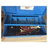 Small tacklebox, including tools as pictured