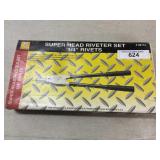 (E) Super Head Riveter Set