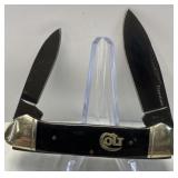 Colt Two Blade Canoe Style With Titanium Blades
