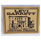 (C) Plastic Levi Garrett Sign 16"x 12"