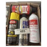 Tray Full of Sprays As Shown