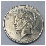 1922 Silver Peace Dollar 90% Silver