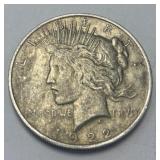 1922 Silver Peace Dollar 90% Silver