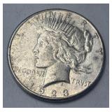 1923 Silver Peace Dollar 90% Silver