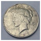 1923 Silver Peace Dollar 90% Silver