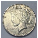 1922 Silver Peace Dollar 90% Silver