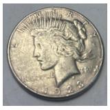 1923 Silver Peace Dollar 90% Silver