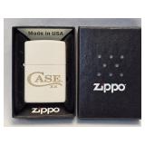 White Matte Case XX Zippo Lighter