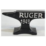 (SC) Miniature Cast Iron Anvil Ruger 1949 Black