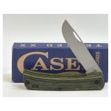 (SC) Case XX USA Green/Black Laminate Wood XR