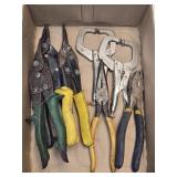 (C) Tin Snips, Pliers & Vise Grips