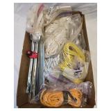 Assorted Rope & Tent Poles