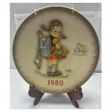 MJ Hummel Plate 1980 Goebel Made in West Germany