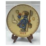 MJ Hummel Plate 1972 Goebel Made in West Germany
