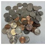 Assorted US Coins totals 15.15 including several