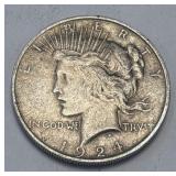 1924 Silver Peace Dollar 90% Silver