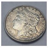 1921 Morgan Silver Dollar 90% Silver