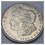 1921 Morgan Silver Dollar 90% Silver