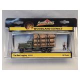 Auto Scenes Tim Burr Logging Truck HO Scale