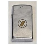 Slim Z Emblem Zippo Lighter
