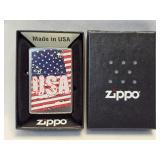 USA Flag Zippo Lighter