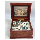Thomas Kinkade "St. Nicholas Circle" Musical Box