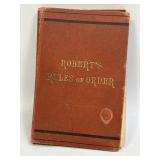 1892 Roberts Rules of Order, Copyright 1876