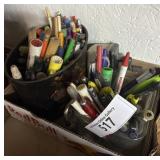 Tray Lot Containing Several Assorted Pins and