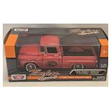 (C) Motor Max 1958 Chevy Apache Die Cast Case XX