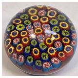 Hand Crafted Murano Style Millefiori Art Glass