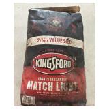 (F) 14 Pounds of Kingsford Charcoal