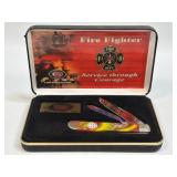 (SC) Case Firefighter Trapper Knife Fire Fighter