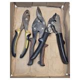 (C) Pliers, Tin Snips & Strippers