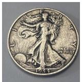 1944 SILVER Walking Liberty Half Dollar as Shown