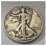 1944 SILVER Walking Liberty Half Dollar as Shown
