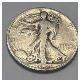 1934 SILVER Walking Liberty Half Dollar as Shown