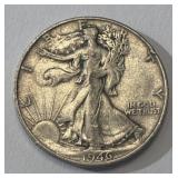 1946 SILVER Walking Liberty Half Dollar as Shown