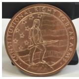(SC) 5 oz .999 Copper Round Collectible Coin 2nd