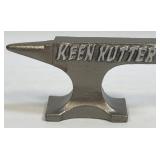 (SC) Miniature Cast Iron Anvil Keen Kutter Silver