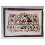(C) Metal Mountain Dew Sign 17"x 12ï¿½"