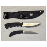 (C) Double Hunting Knife Set