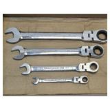 (C) 4-Flex Head Ratchet Wrenches