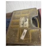Large plastic organizer with contents