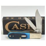 (SC) Case XX 25581 Caribbean Blue Bone Sawcut Jig