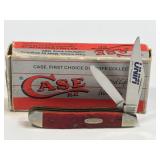 (SC) CASE XX RED BONE PEANUT KNIFE DR6220 SS