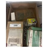 Box lock containing screws, bolts, nuts,