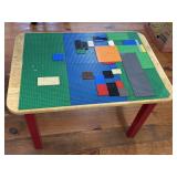 (FL) Childrenï¿½s Table with Builders Mat 30ï¿½ Long